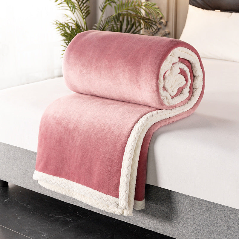 Double fleece blanket: Twice the Warmth, Endless Comfort