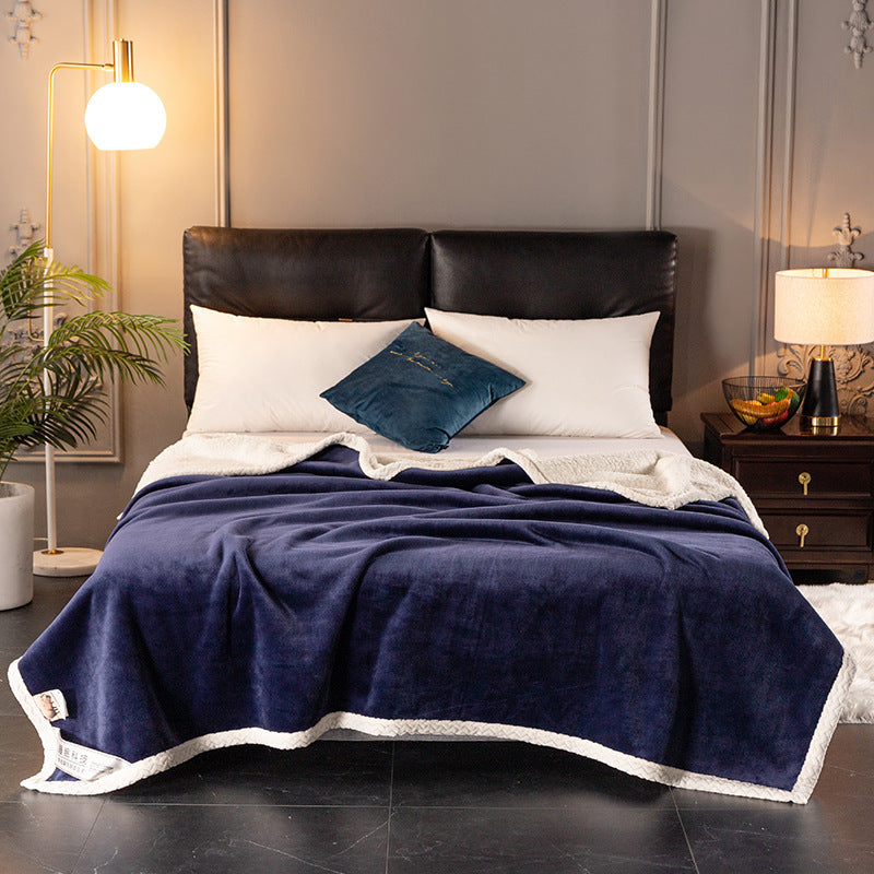 Double fleece blanket: Twice the Warmth, Endless Comfort