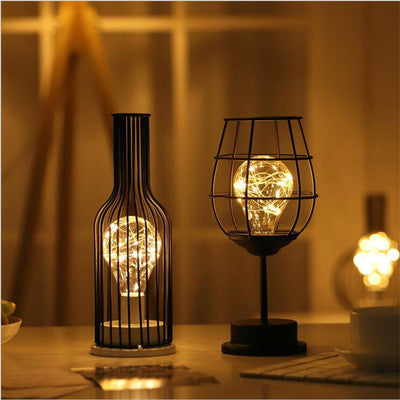 Minimalist hollow table lamps: Light Meets Serenity