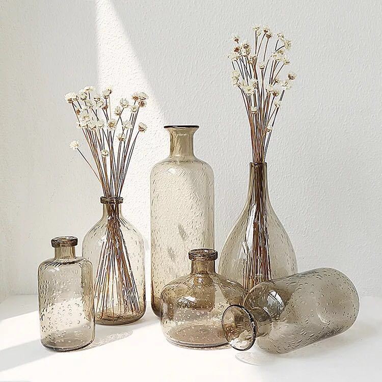Bubble Glass Vase: Playful Elegance in Every Curve