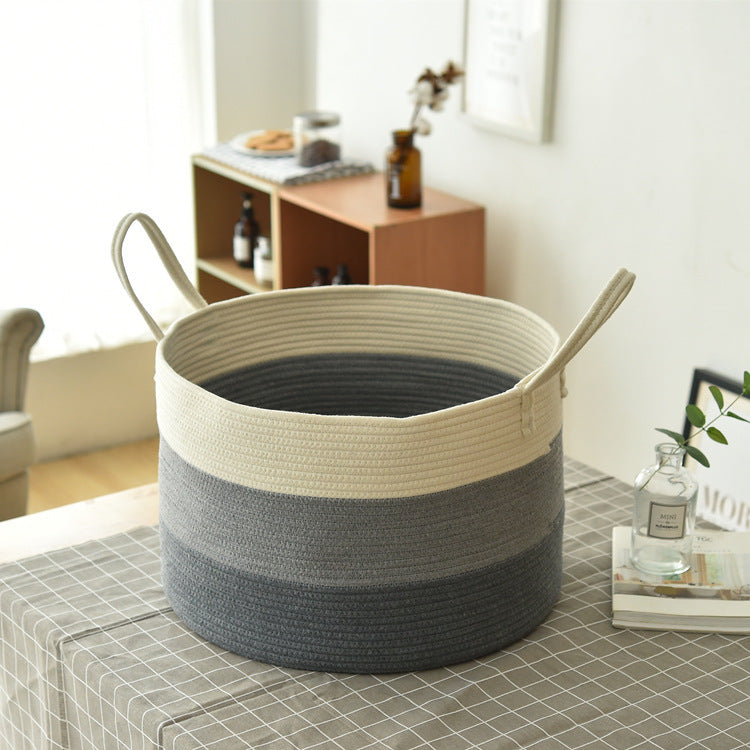 Cotton Rope Basket: Soft Strength for Everyday Living