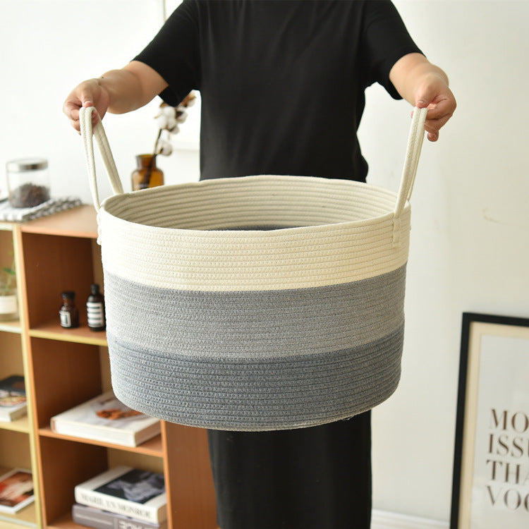 Cotton Rope Basket: Soft Strength for Everyday Living