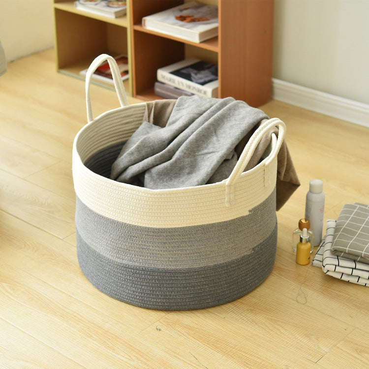 Cotton Rope Basket: Soft Strength for Everyday Living