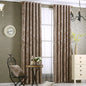 Living Room Chenille Blackout Curtains