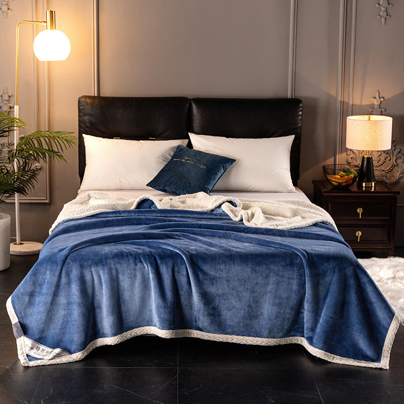 Double fleece blanket: Twice the Warmth, Endless Comfort