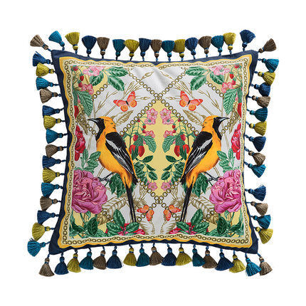 Forest luxury cushion cover: Nature’s Elegance Indoors