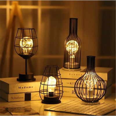 Minimalist hollow table lamps: Light Meets Serenity