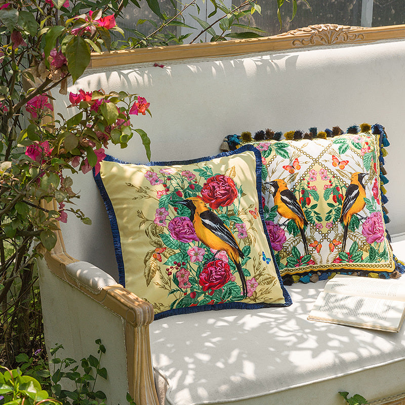 Forest luxury cushion cover: Nature’s Elegance Indoors