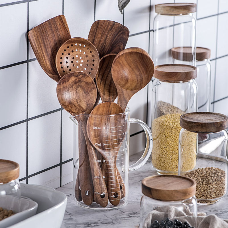 Thailand Teak Natural Wood Tableware: Nature’s Elegance at Your Table