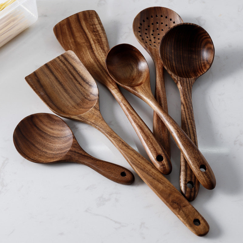 Thailand Teak Natural Wood Tableware: Nature’s Elegance at Your Table