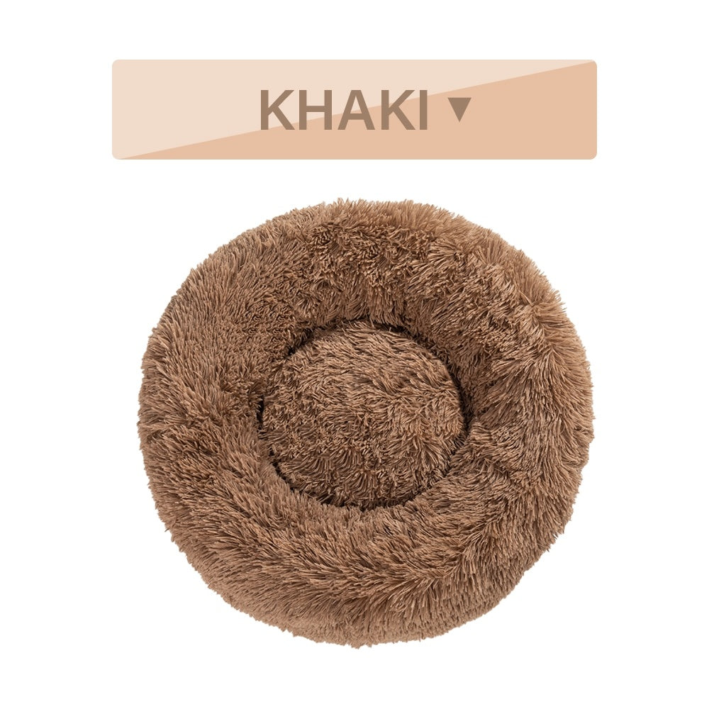 Fluffy Donut Dog Bed: Snuggles, Security & Sweet Dreams