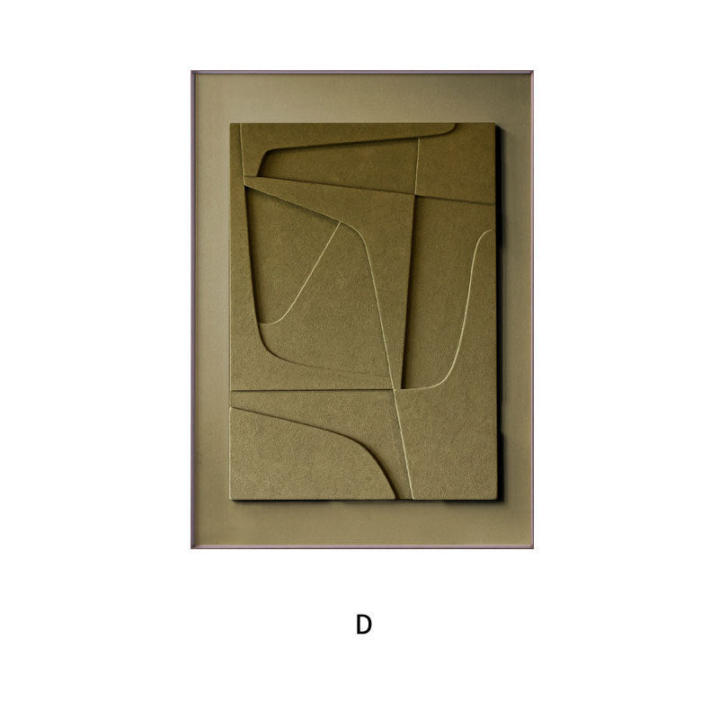 Three-dimensional Abstract Silent Style Painting:Depth Meets Tranquility