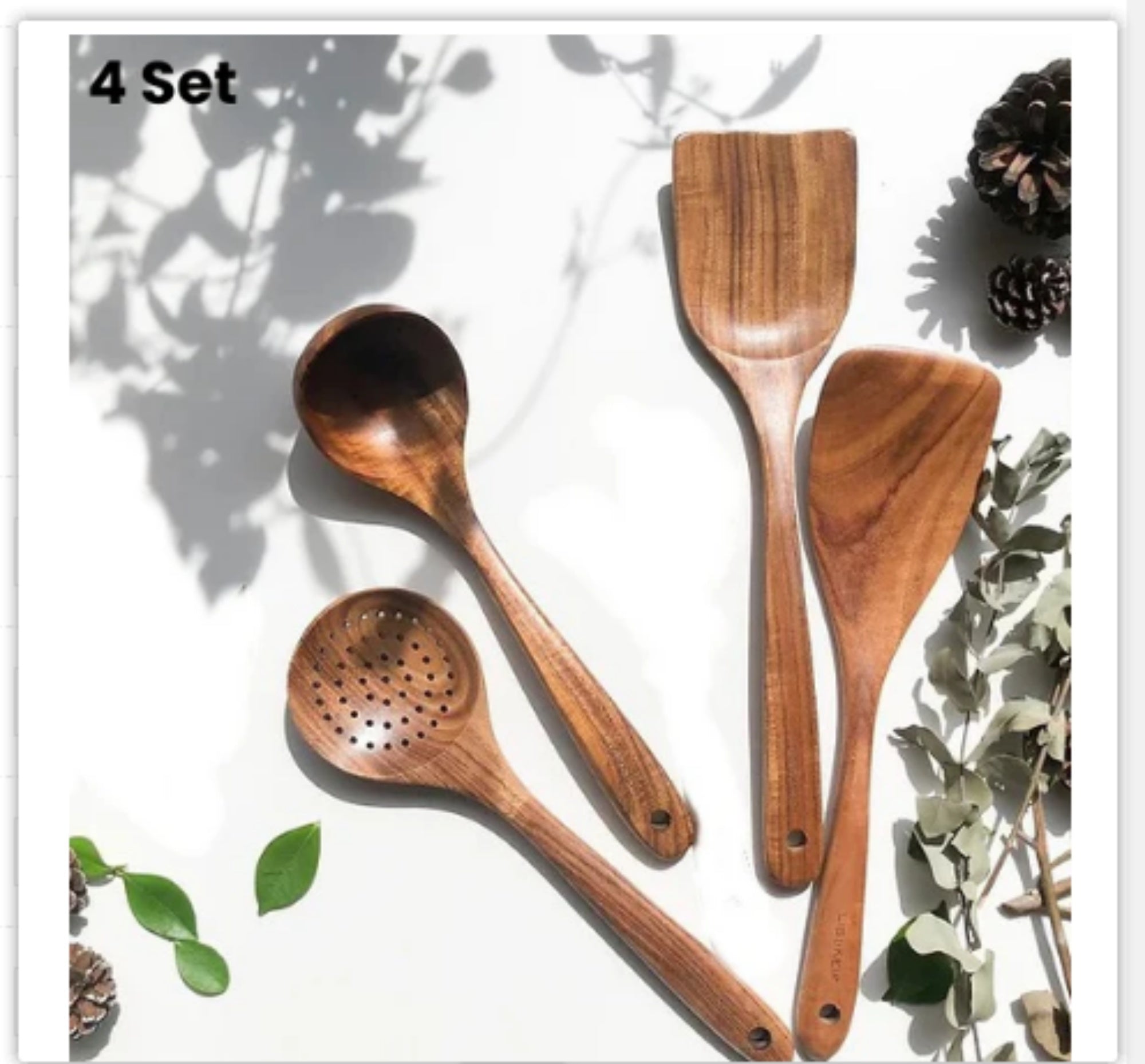 Thailand Teak Natural Wood Tableware: Nature’s Elegance at Your Table