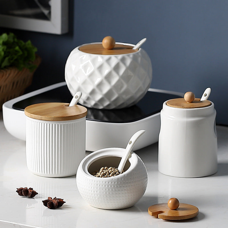 Ceramic Seasoning Set: Style and Function in Perfect Balance