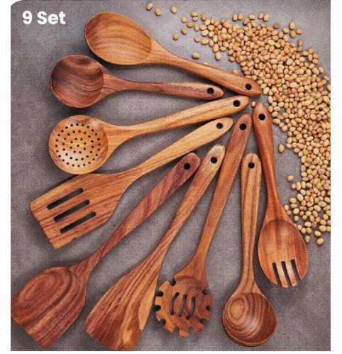 Thailand Teak Natural Wood Tableware: Nature’s Elegance at Your Table