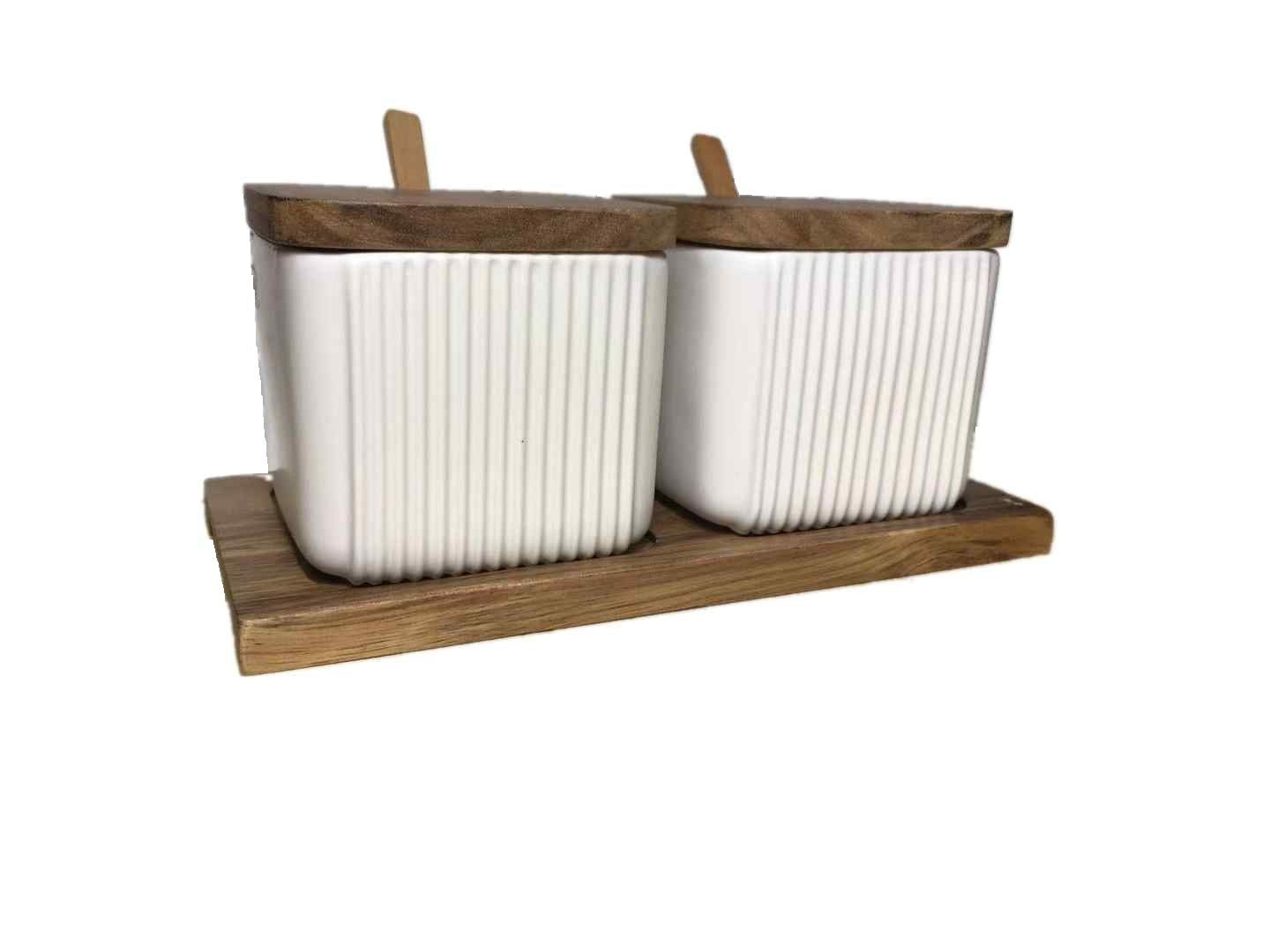 Ceramic Seasoning Jar Set: Elegance Meets Everyday Cooking
