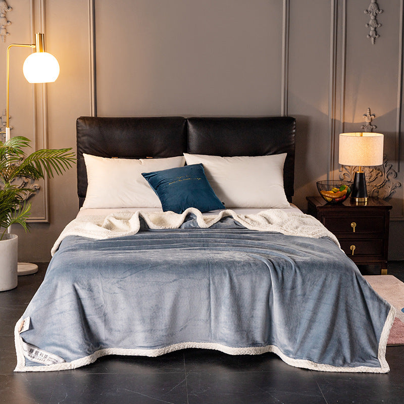 Double fleece blanket: Twice the Warmth, Endless Comfort
