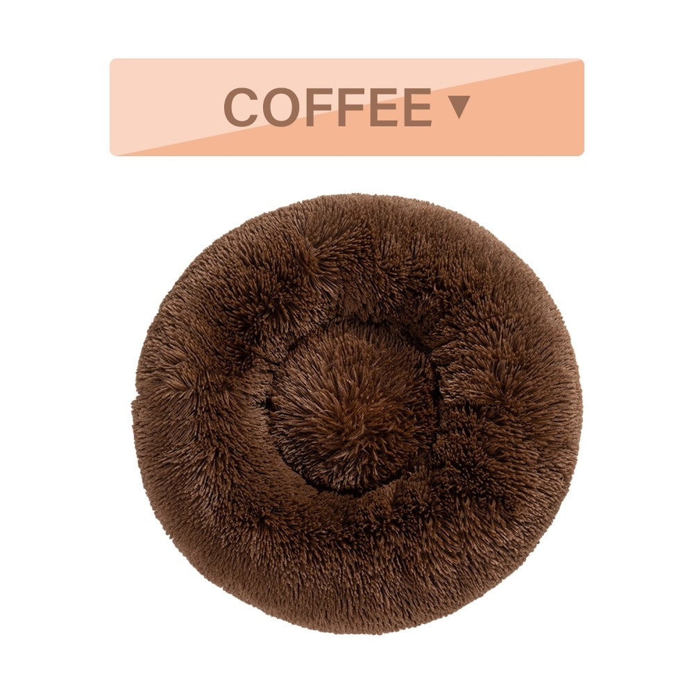 Fluffy Donut Dog Bed: Snuggles, Security & Sweet Dreams