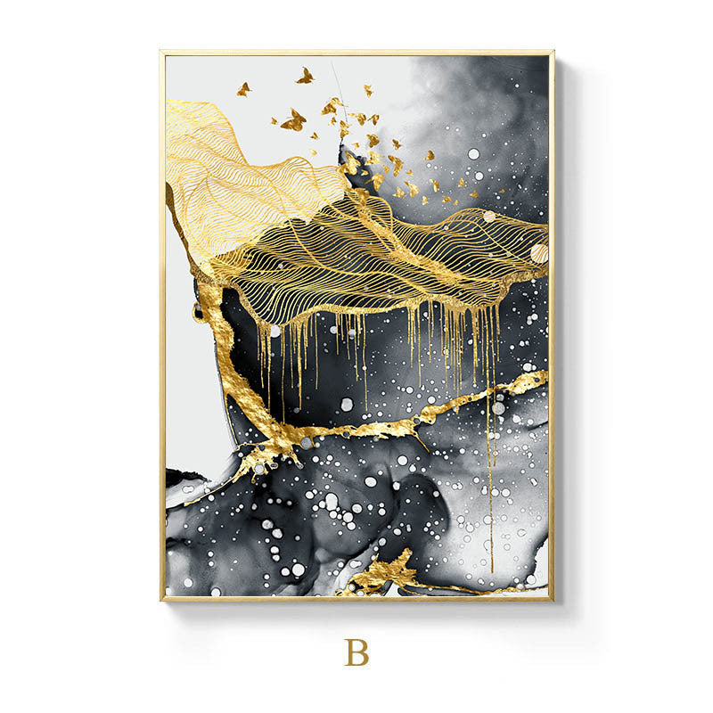 Golden Black And White Wall Art Posters: Bold Contrast, Lasting Elegance
