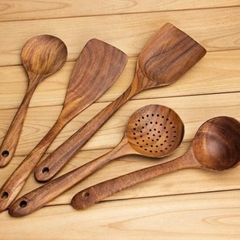 Thailand Teak Natural Wood Tableware: Nature’s Elegance at Your Table