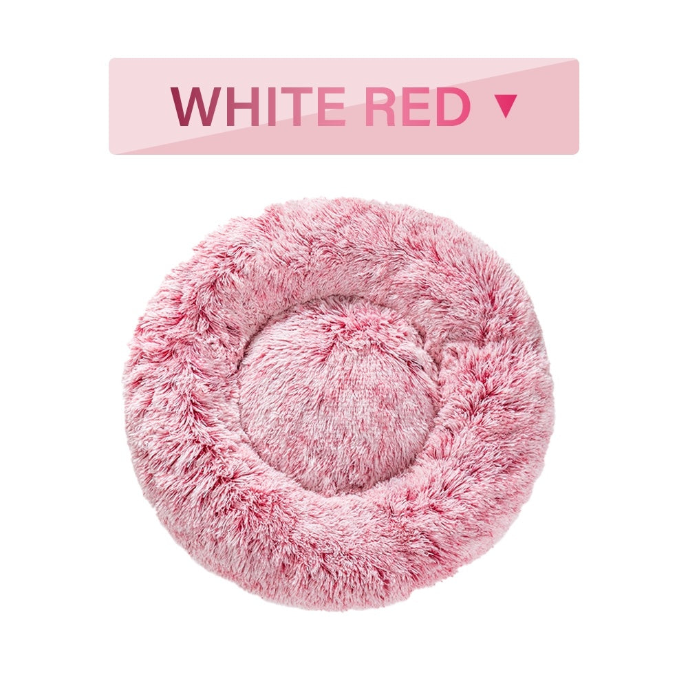 Fluffy Donut Dog Bed: Snuggles, Security & Sweet Dreams
