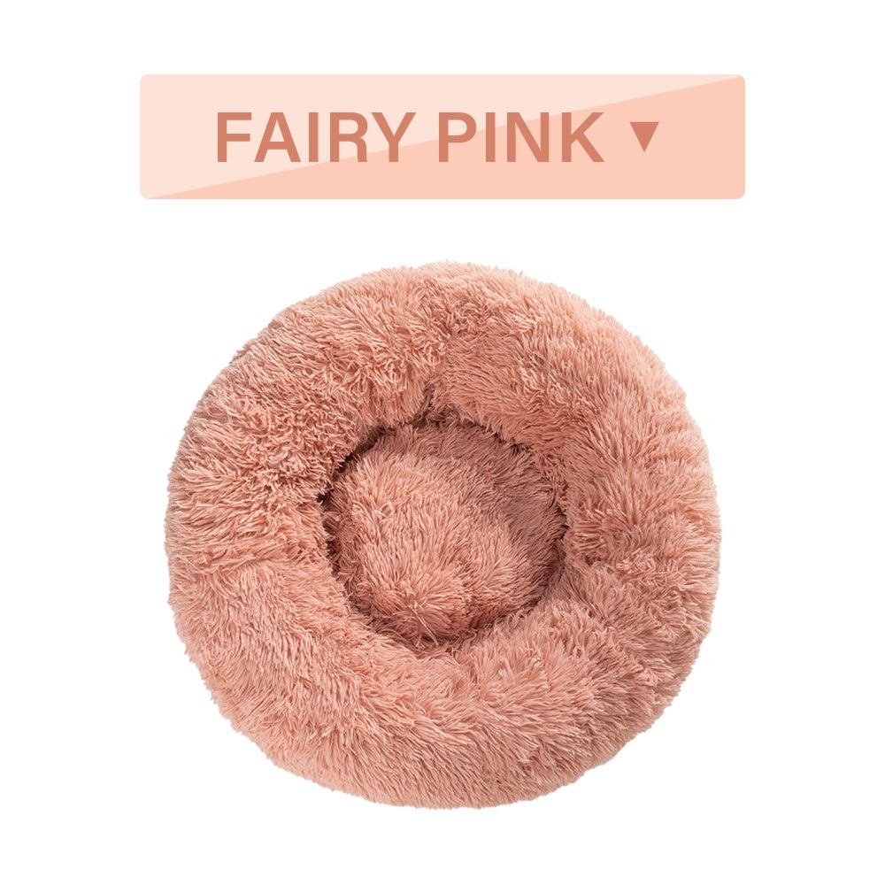 Fluffy Donut Dog Bed: Snuggles, Security & Sweet Dreams