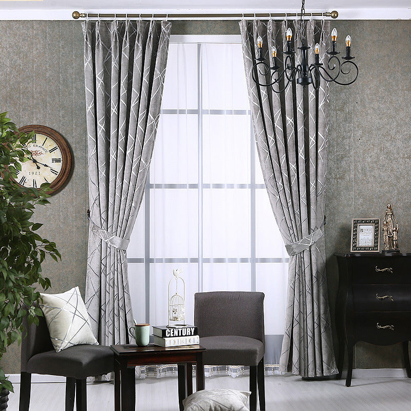 Living Room Chenille Blackout Curtains: Elegance Meets Privacy