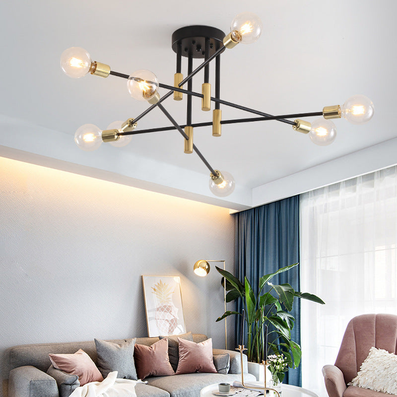 Wrought Iron LED Lamp: Strength Meets Sophistication