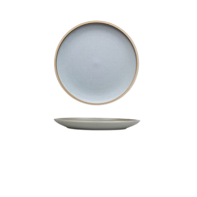 Matte ceramic plate: Minimalism at the Table
